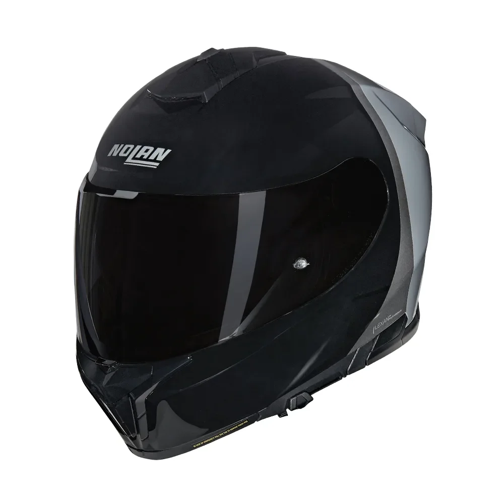 Φωτογραφία προϊόντος: ΚΡΑΝΟΣ FULL FACE N80-8 VERNICIATURA SPECIALE 343 BLACK/GREY ECE 22.06 | NOLAN