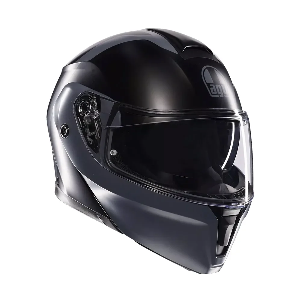 Φωτογραφία προϊόντος: ΚΡΑΝΟΣ FLIP-UP STREETMODULAR MPLK RESIA MATT BLACK/ GREY ECE 22.06 | AGV