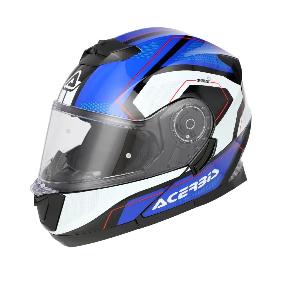Φωτογραφία προϊόντος: ΚΡΑΝΟΣ FLIP-UP SEREL BLUE/WHITE ECE 22.06 25201.245 | ACERBIS