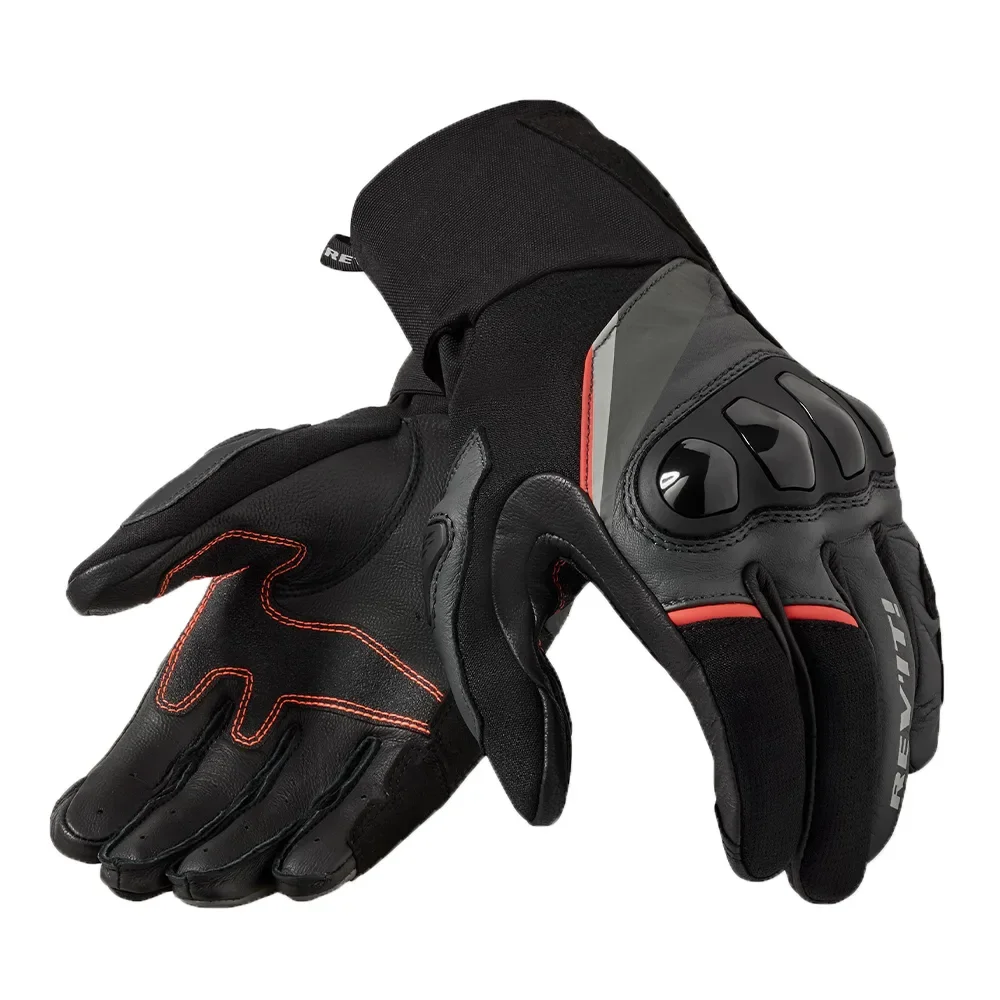 Φωτογραφία προϊόντος: ΓΑΝΤΙΑ MIDSEASON ΔΕΡΜΑΤΙΝΑ COMBUSTION GLOVES BLACK/ANTHRACITE FGS225 | REV'IT