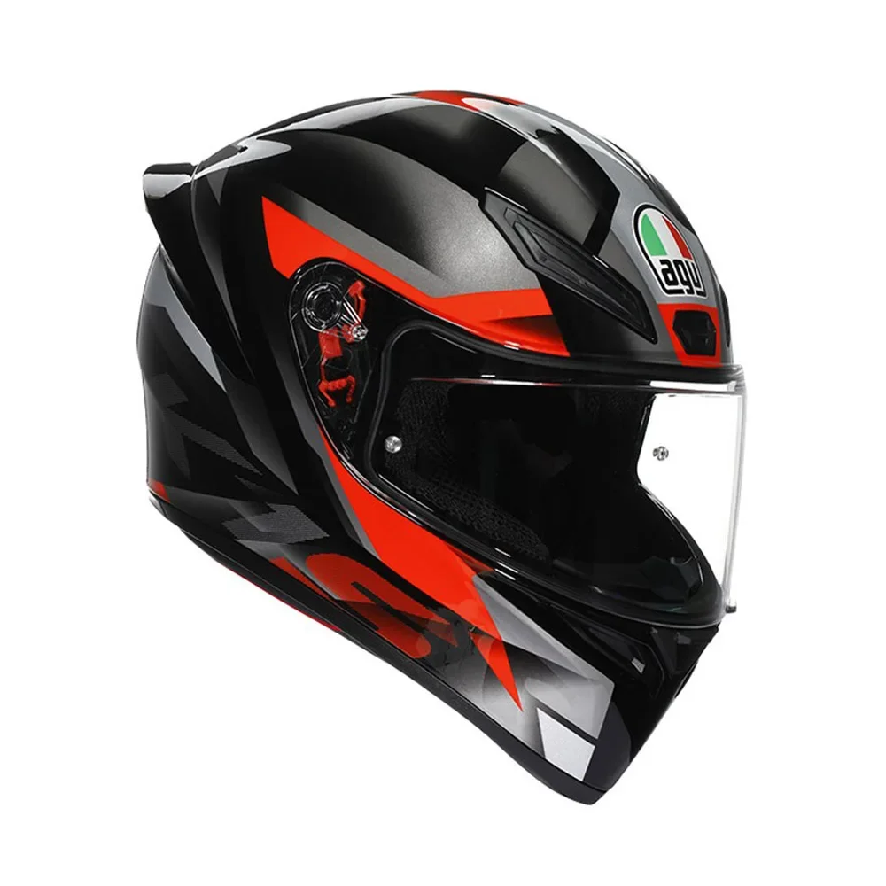 Φωτογραφία προϊόντος: ΚΡΑΝΟΣ FULL FACE K1 S FASTLAP BLACK/GREY/RED ECE 22.06 | AGV