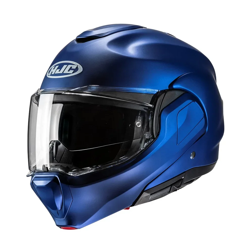 Φωτογραφία προϊόντος: ΚΡΑΝΟΣ FLIP-UP F100 SEMI FLAT METALLIC BLUE ECE 22.06 | HJC