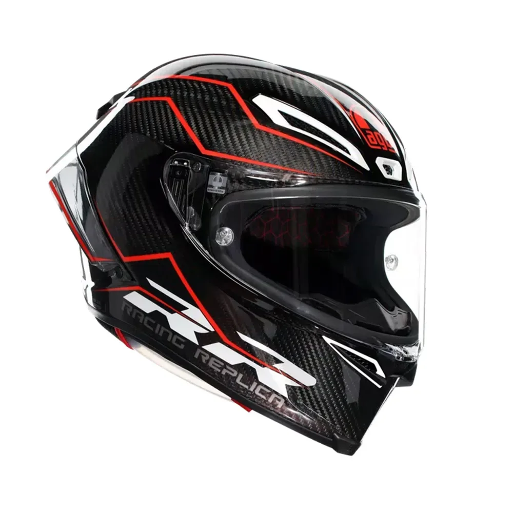 Φωτογραφία προϊόντος: ΚΡΑΝΟΣ FULL FACE PISTA GP RR PERFORMANTE CARBON/RED DOT/ECE 22.06 | AGV