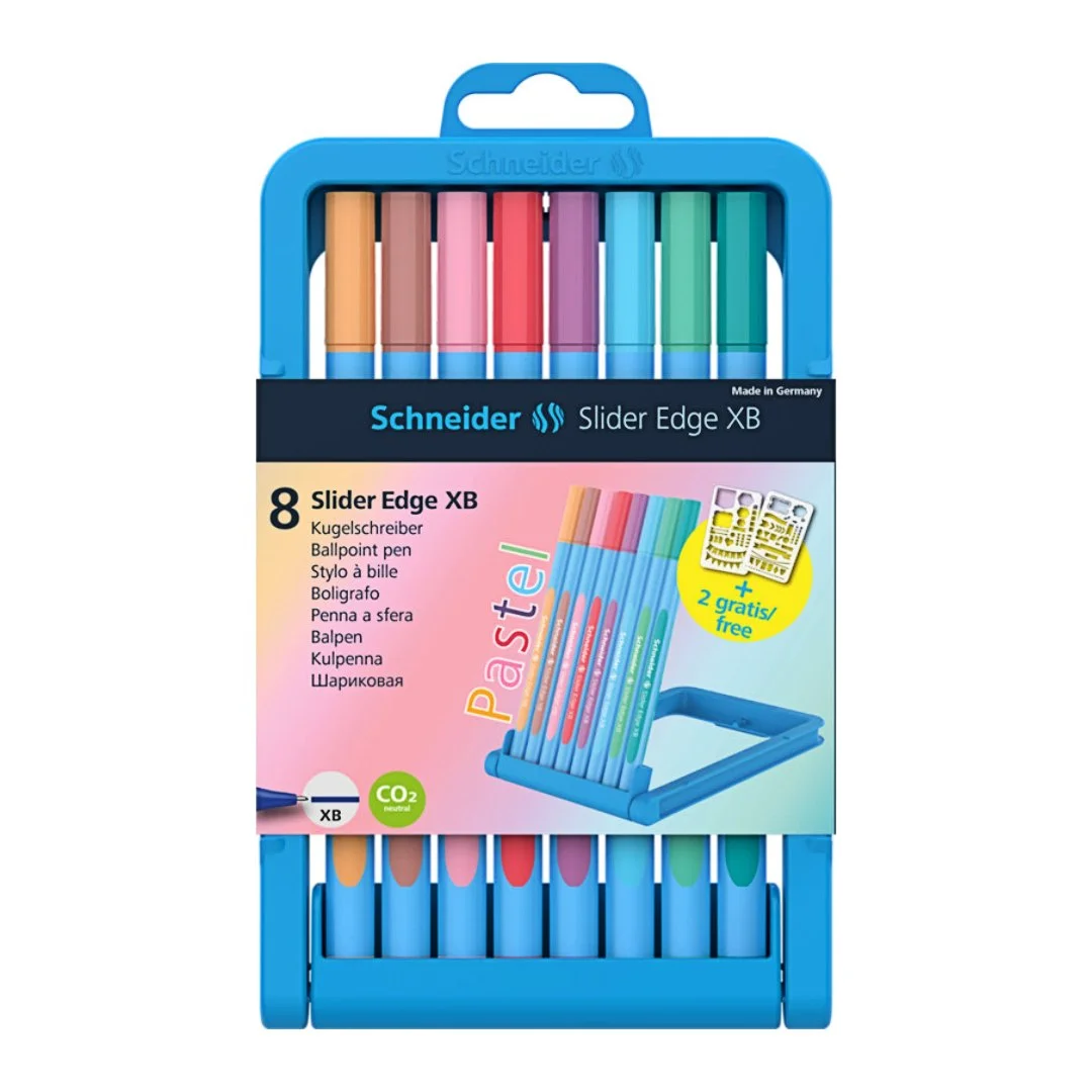 Φωτογραφία προϊόντος: Schneider Slider Edge XB Στυλό Παστέλ Ballpoint (Σέτ 8 τεμ)