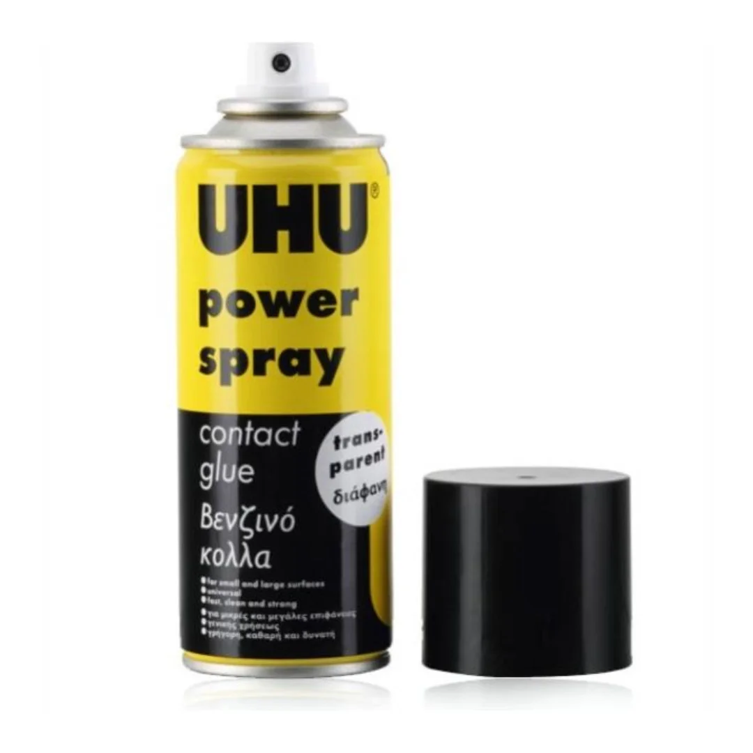 Φωτογραφία προϊόντος: Uhu Power Spray Βενζινόκολλα 200ml