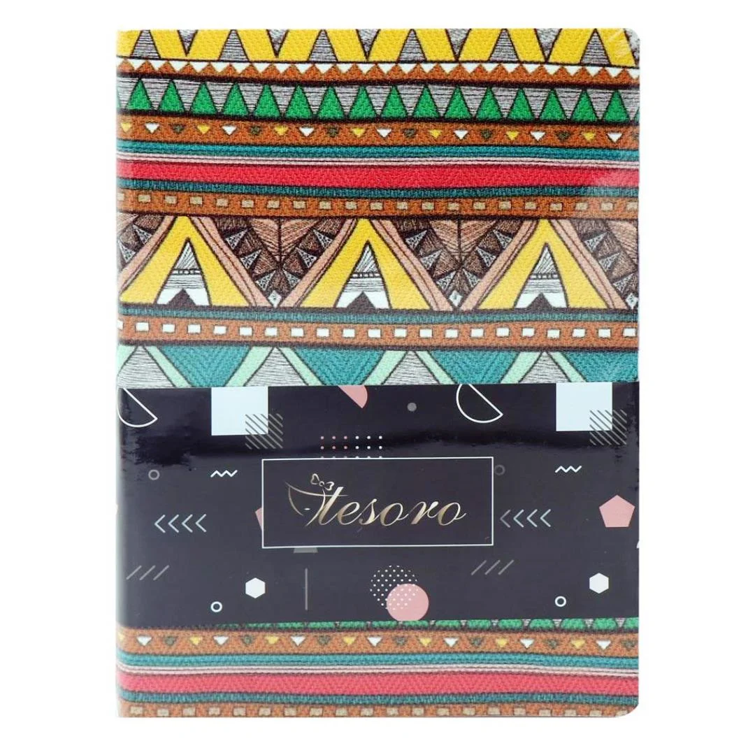 Φωτογραφία προϊόντος: Σημειωματάριο Tesoro Flexi Ethnic (New Collection) 14x20cm 20Φ