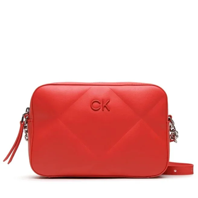 Φωτογραφία προϊόντος: CALVIN KLEIN ΓΥΝΑΙΚΕΙΑ ΤΣΑΝΤΑ RELOCK QUILT CAMERA BAG K60K610767, ΚΟΚΚΙΝΟ, Γυναίκα