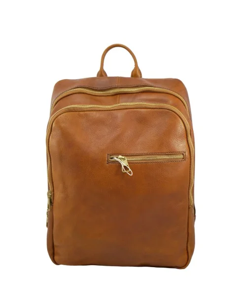 Φωτογραφία προϊόντος: MYBAG Δερμάτινο σακίδιο πλάτης 4316 CAMEL ΚΑΜΕΛ