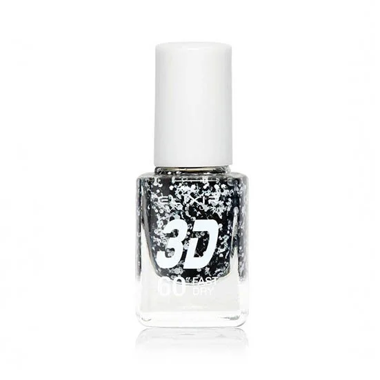 Φωτογραφία προϊόντος: Elixir Βερνίκι Glitter 60″ 3D Fast Dry – #257