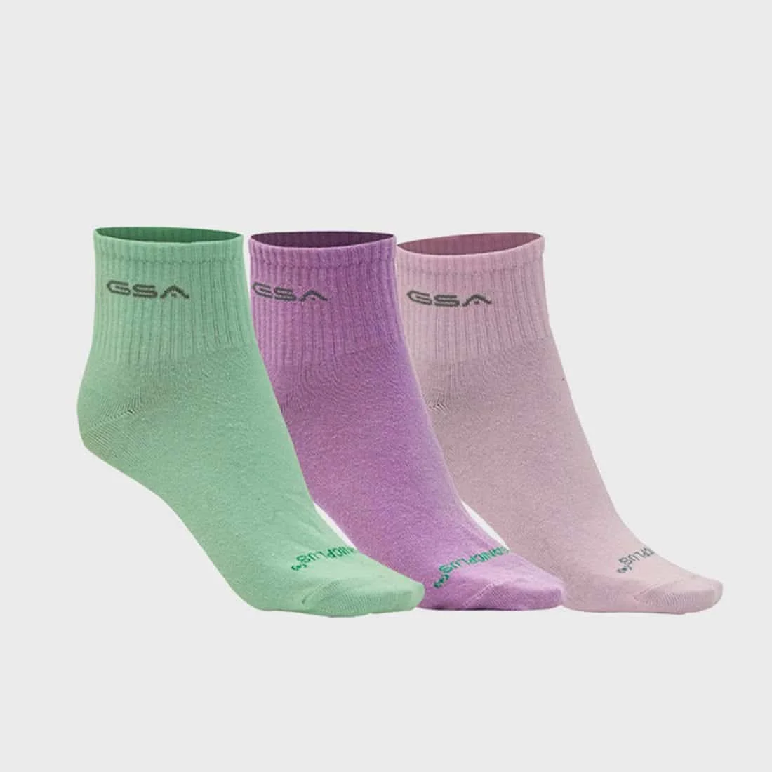 Φωτογραφία προϊόντος: Κάλτσες GSA ORGANICPLUS[+] 500 Ultralight Quarter Socks / 3Pack