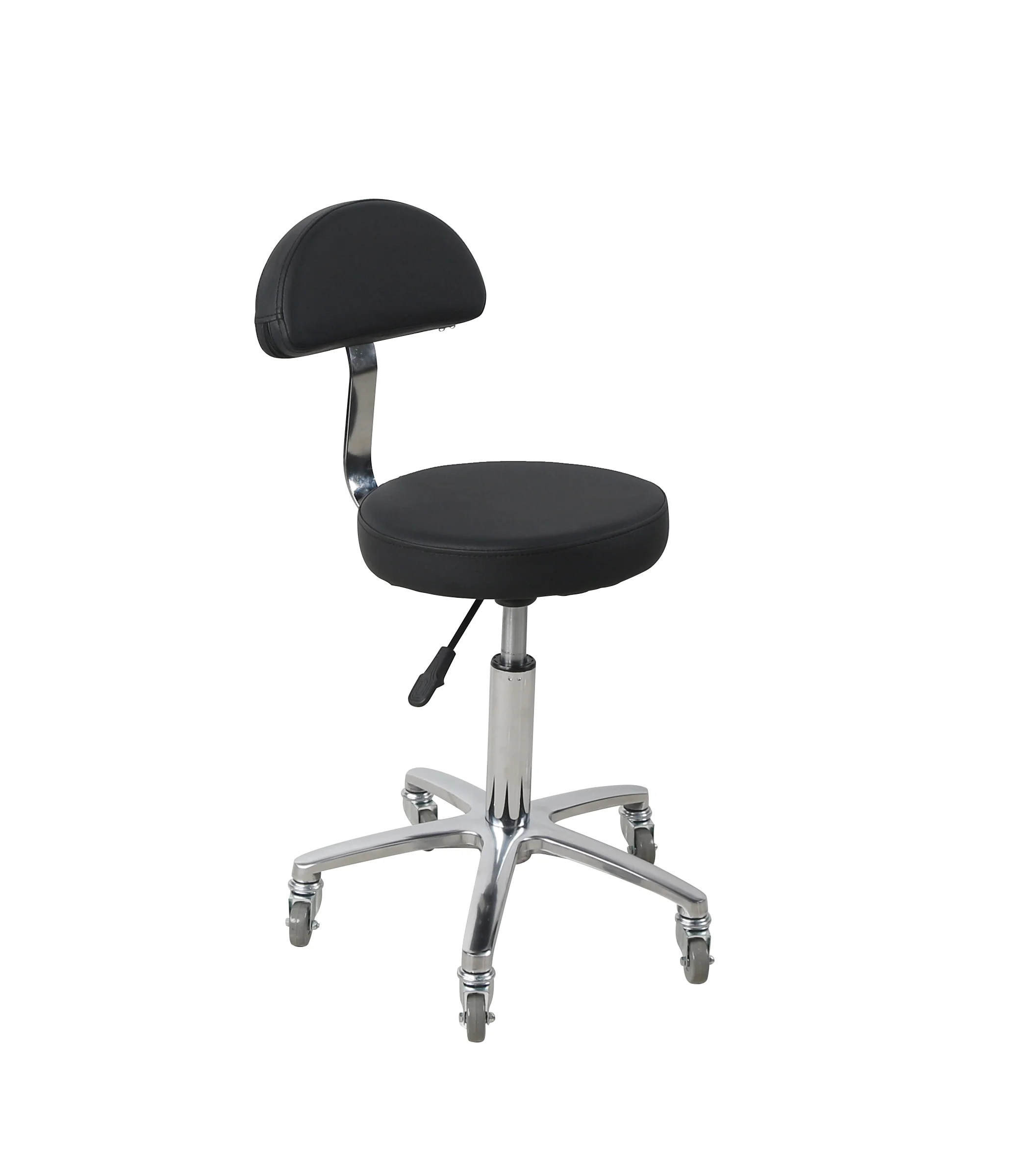 Φωτογραφία προϊόντος: Salon Pro Economy Series Stool Roxy 9279 Black by GL (Length: 32,5cm Width:32,5cm Height:53,5cm – 68cm Weight:4kgs)