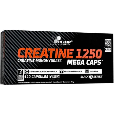 Φωτογραφία προϊόντος: Creatine 1250 Mega Caps 120 caps Olimp Sport Nutrition