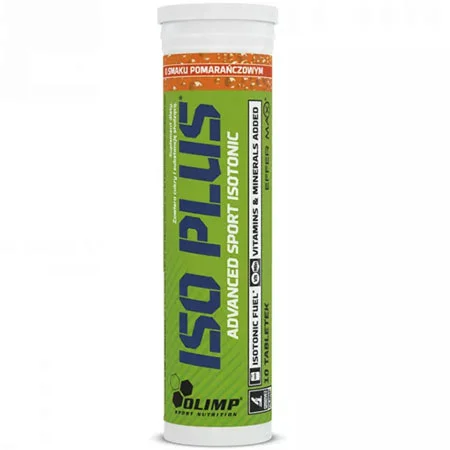 Φωτογραφία προϊόντος: Iso Plus 10 effervescent tablets Πορτοκάλι Olimp Sport Nutrition