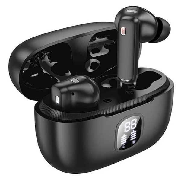 Φωτογραφία προϊόντος: OEM Borofone FQ7 Treasure In-ear Bluetooth Handsfree Ακουστικά με Θήκη Φόρτισης Μαύρα