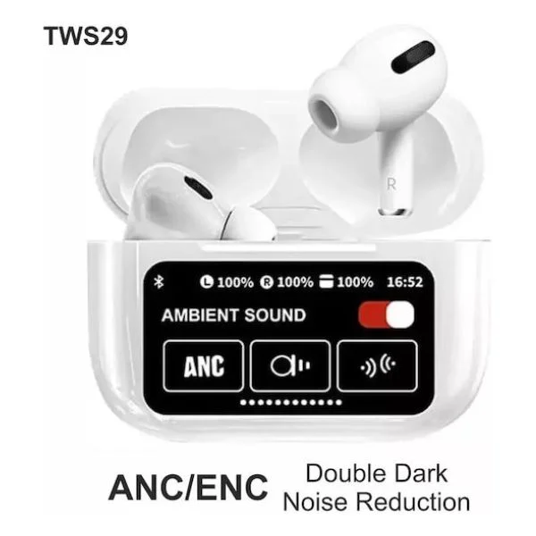 Φωτογραφία προϊόντος: OEM TWS29 In-ear Bluetooth Handsfree Ακουστικά με Θήκη Φόρτισης Λευκά