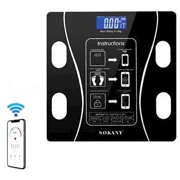 Φωτογραφία προϊόντος: OEM SOKANY SK-19019 Ηλεκτρονική ζυγαριά Ψηφιακή Γυάλινη