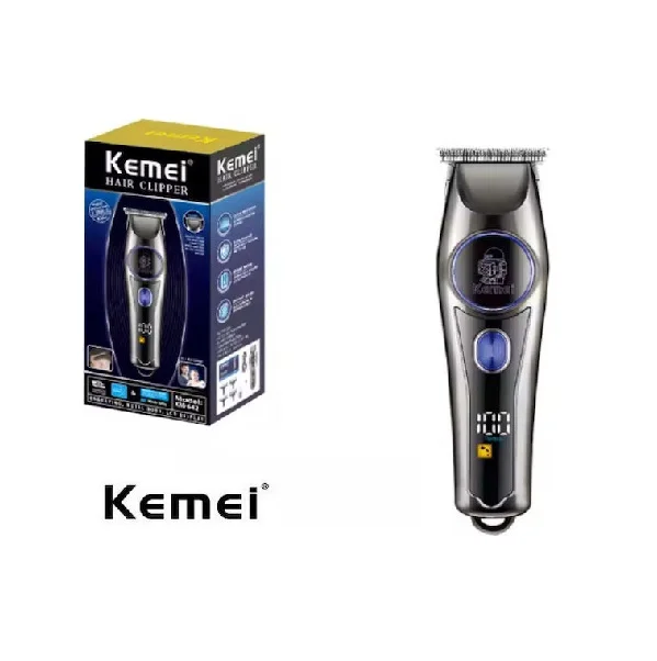 Φωτογραφία προϊόντος: OEM Kemei Επαγγελματική Επαναφορτιζόμενη Κουρευτική Μηχανή KM-642