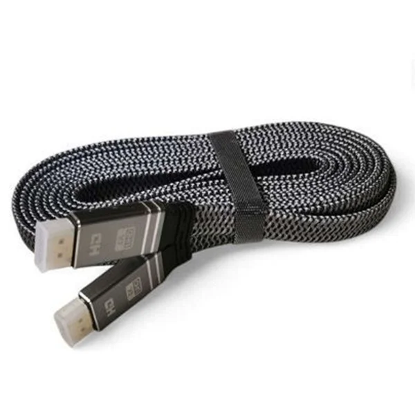 Φωτογραφία προϊόντος: OEM HDMI 2.0 Braided / Flat Cable HDMI male - HDMI male 10m Μαύρο KLN-089351