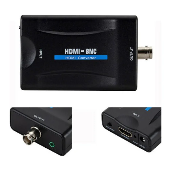 Φωτογραφία προϊόντος: OEM Andowl QY-V07 Μετατροπέας HDMI female σε BNC female 1τμχ