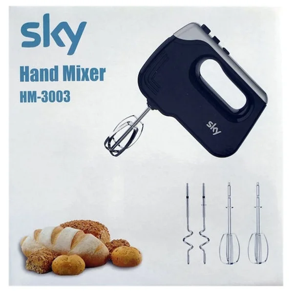 Φωτογραφία προϊόντος: OEM Sky HM-3003 Μίξερ Χειρός 400W Μαύρο