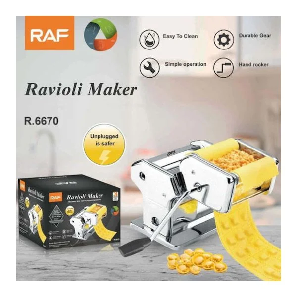 Φωτογραφία προϊόντος: OEM Raf Μηχανή Φύλλου/Ζυμαρικών Χειροκίνητη από Ανοξείδωτο Ατσάλι R.6670