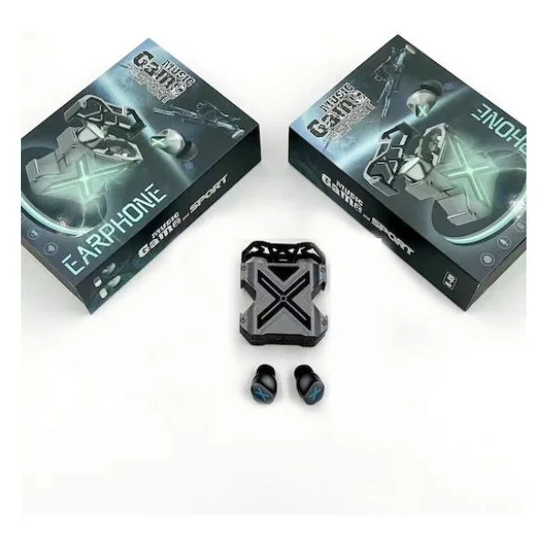 Φωτογραφία προϊόντος: OEM Bluetooth Handsfree K89 In-ear Bluetooth Handsfree Ακουστικά με Θήκη Φόρτισης Γκρι