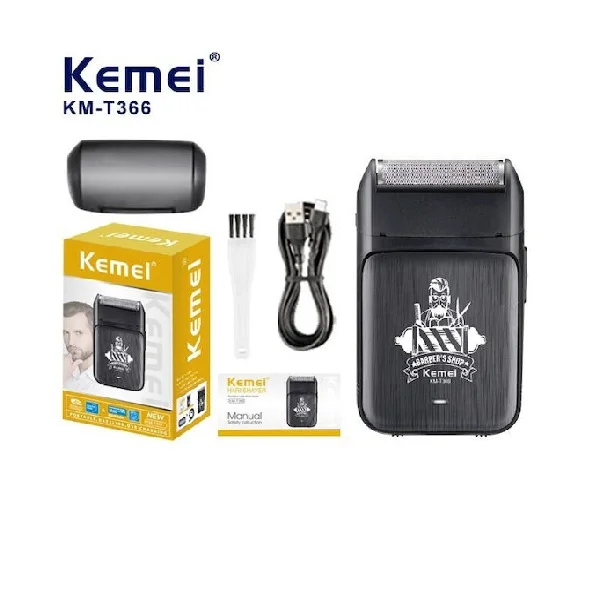 Φωτογραφία προϊόντος: OEM Kemei KM-T366 Foil Ξυριστική Μηχανή Προσώπου Επαναφορτιζόμενη