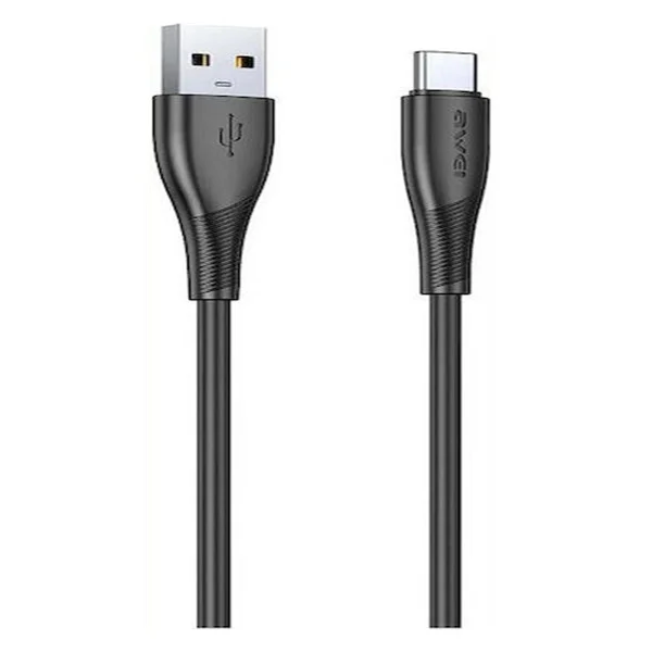 Φωτογραφία προϊόντος: OEM Awei Cl-182c USB 2.0 Cable USB-C male - USB-A 60W Μαύρο 1m