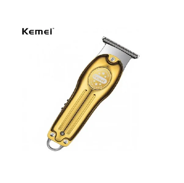 Φωτογραφία προϊόντος: OEM Kemei Επαναφορτιζόμενη Κουρευτική Μηχανή Χρυσή KM-679