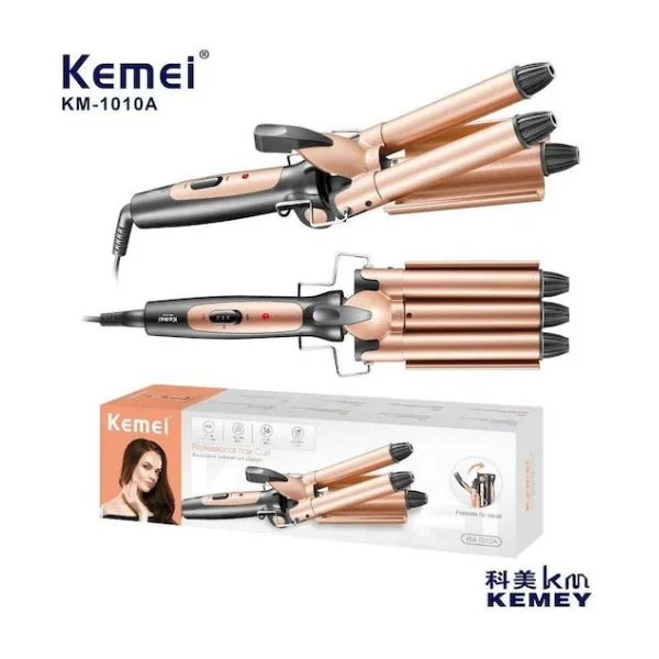 Φωτογραφία προϊόντος: OEM Kemei Ψαλίδι Μαλλιών για Κυματιστά Μαλλιά 90W KM-1010A