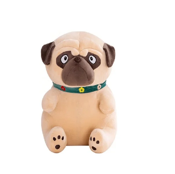 Φωτογραφία προϊόντος: OEM VIP Baby Dolls Stuffed PUG , Λούτρινος Σκύλος Pug Μπέζ 30cm-VP7161-81