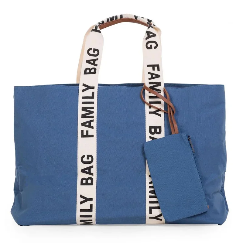 Φωτογραφία προϊόντος: Τσάντα Αλλαγής Childhome Family Bag Signature Canvas Indigo