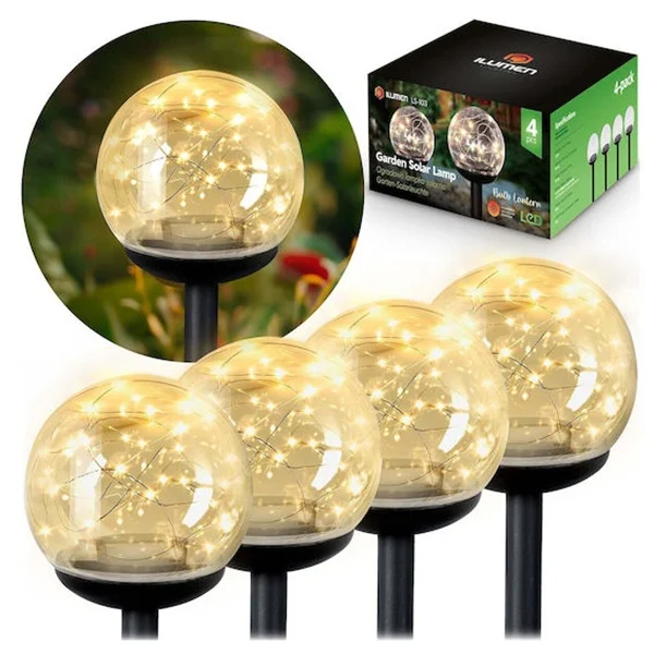Φωτογραφία προϊόντος: OEM Transparent Solar Ball Light 4pcs Ilumen Ls-103 57446012