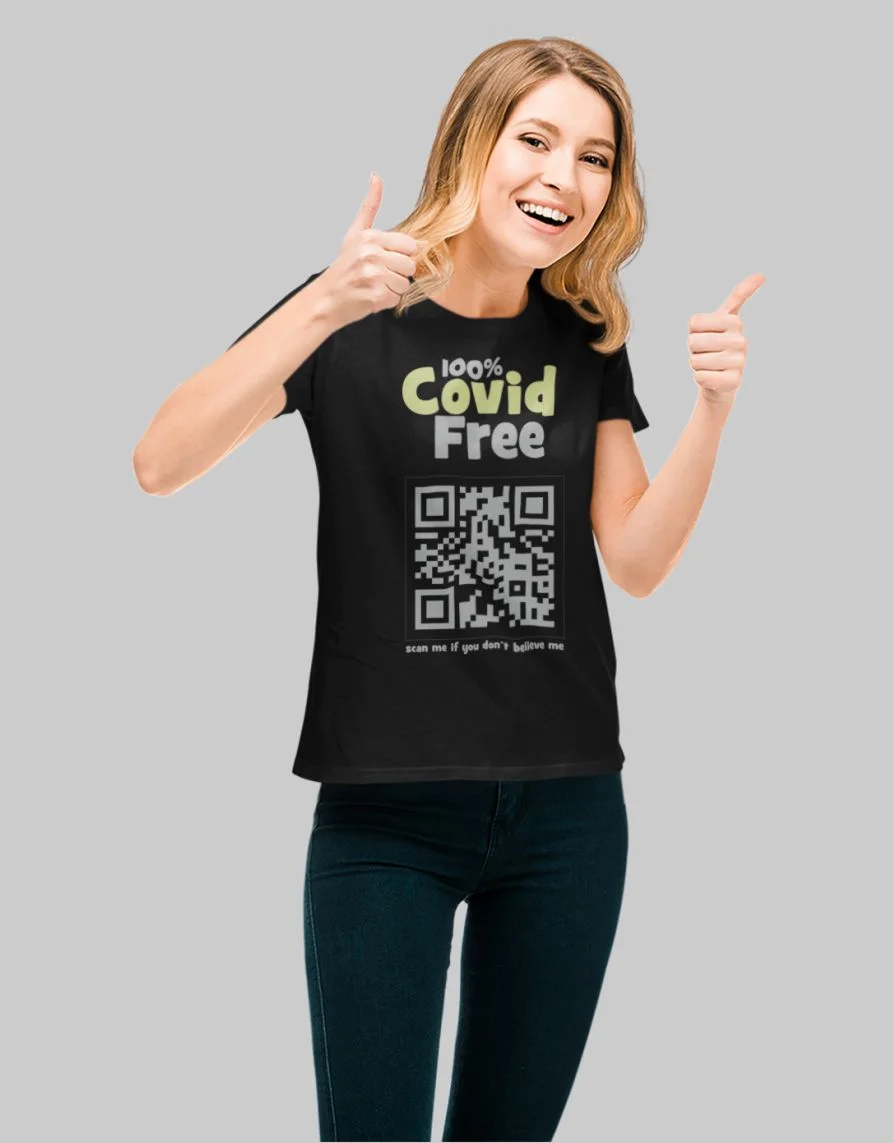 Φωτογραφία προϊόντος: ΤΚΤ Covid Free custom w t-shirt