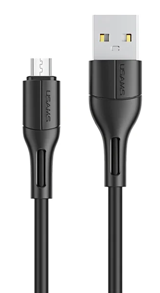 Φωτογραφία προϊόντος: USAMS καλώδιο Micro USB σε USB US-SJ502, 2A, 1m, μαύρο