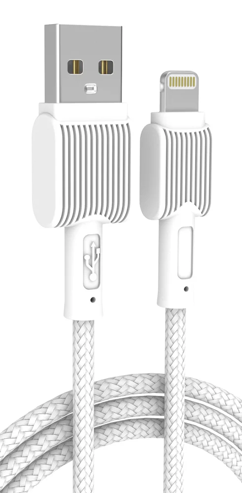 Φωτογραφία προϊόντος: POWERTECH καλώδιο USB σε Lightning eco PTR-0110, 12W 2.4A, 1m, λευκό