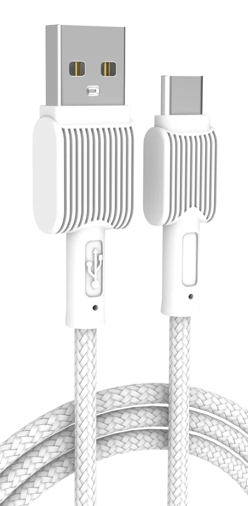 Φωτογραφία προϊόντος: POWERTECH καλώδιο USB σε USB-C eco PTR-0111, 12W 2.4A, 1m, λευκό