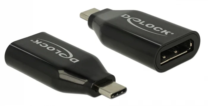 Φωτογραφία προϊόντος: DELOCK αντάπτορας USB-C σε DisplayPort 64151, 4K/60Hz, μαύρος