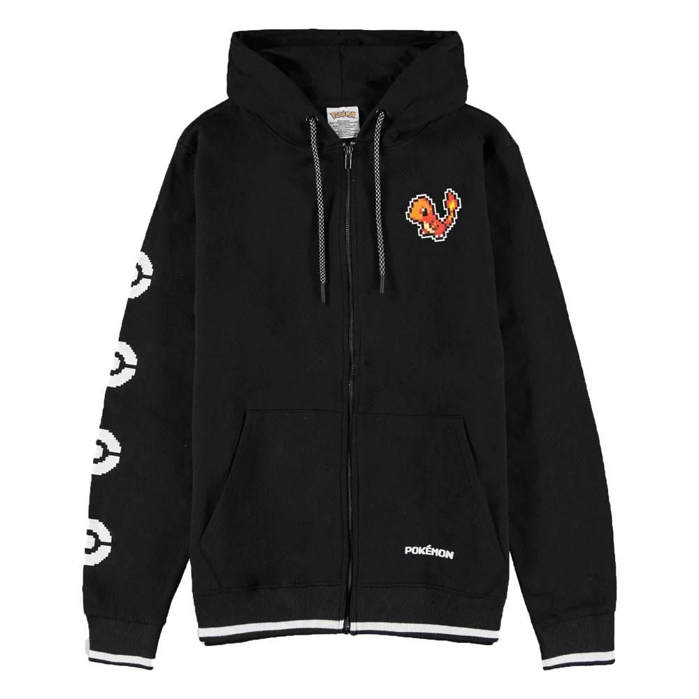 Φωτογραφία προϊόντος: Difuzed Pokemon Pixel Charmander Hooded Sweater (L)