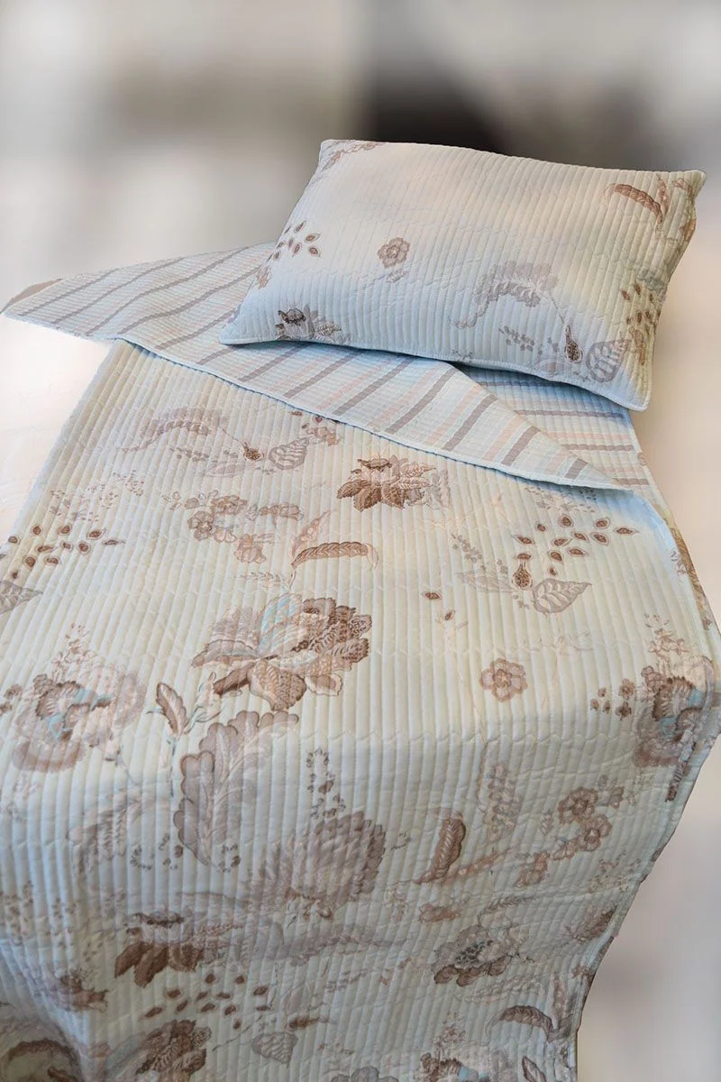 Φωτογραφία προϊόντος: Silk Fashion Σετ Κουβερλί Υπέρδιπλο 220x240 5305 Ciel
