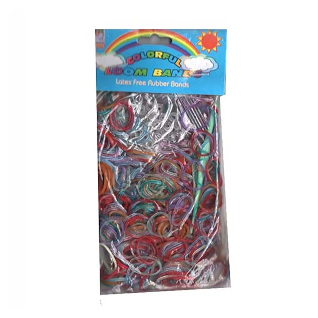 Φωτογραφία προϊόντος: Rainbow Loom 14005 Loom Λαστιχάκια Glitter Style Mixed για κατασκευή βραχιολιών 600 Τεμάχια