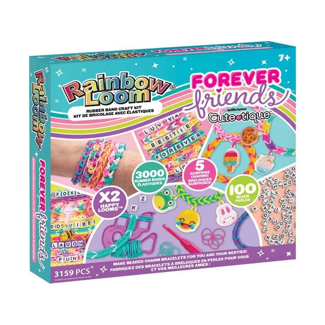 Φωτογραφία προϊόντος: R0173 Rainbow Loom Cute-Tique Σετ Βραχιόλια Forever Friends