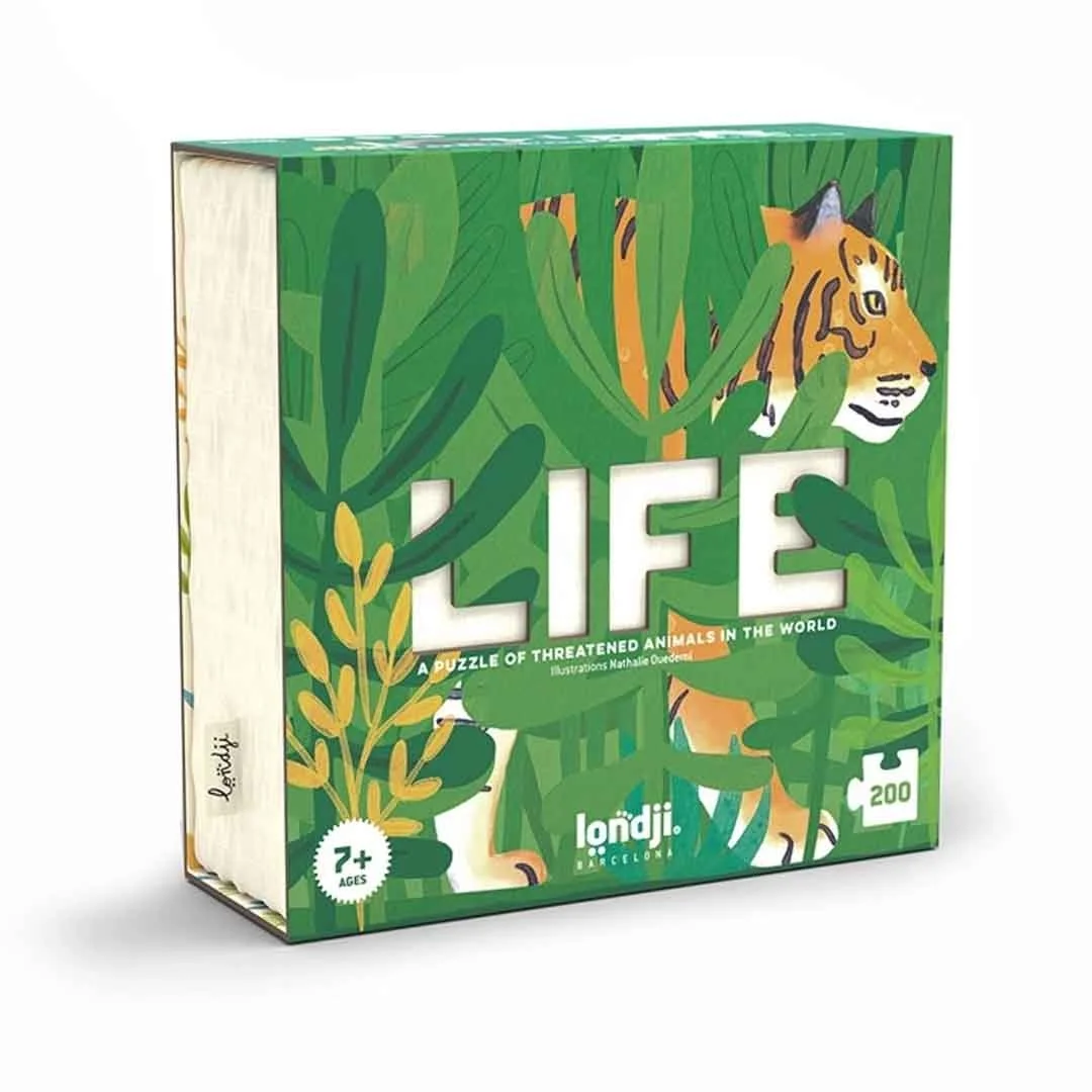 Φωτογραφία προϊόντος: PZ604 Londji Life Threatened Animals In The World Puzzle 200 Τεμάχια