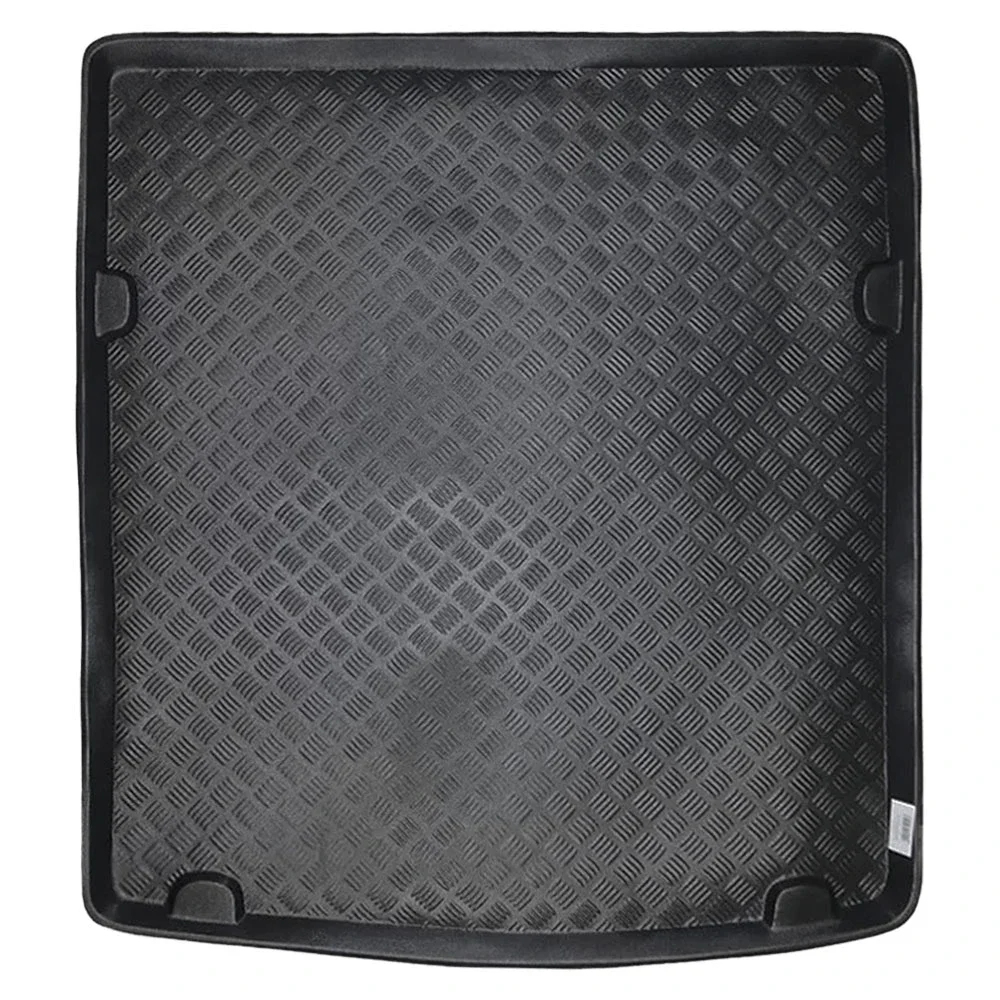 Φωτογραφία προϊόντος: VW Caddy (2004+) 2 seats folding rear seats size 117x119x130 πατάκι πορτ μπαγκάζ πλαστικό μαύρο σκαφάκι M-Plast - 1τμχ