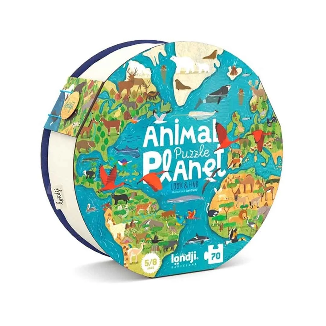 Φωτογραφία προϊόντος: PZ602 Londji Look And Find Puzzle Animal Planet 70 Τεμάχια