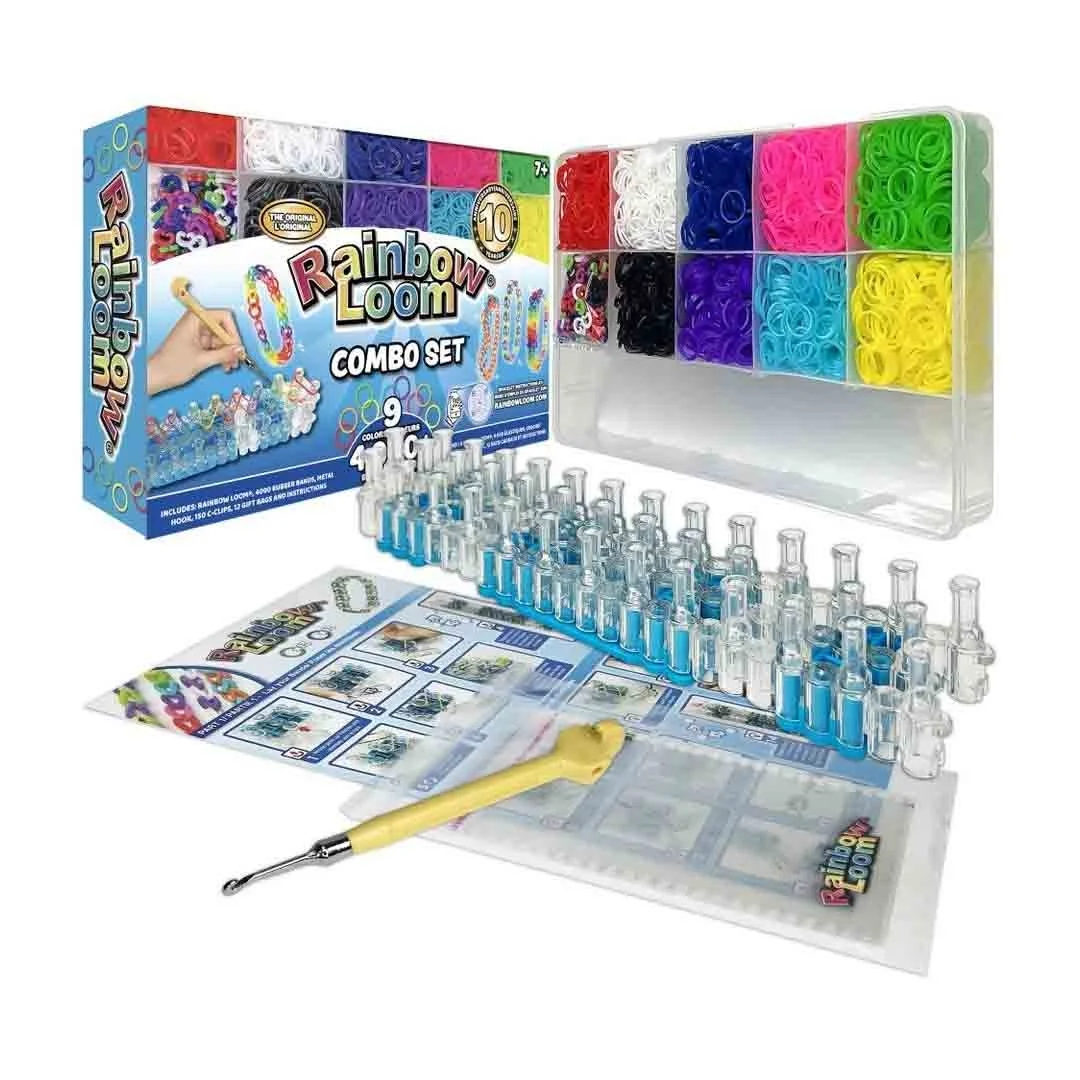 Φωτογραφία προϊόντος: R0089 Rainbow Loom Αργαλειός Combo Set