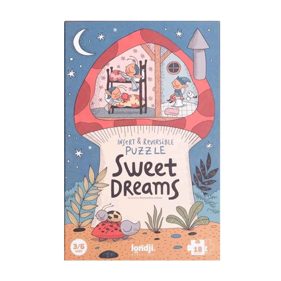 Φωτογραφία προϊόντος: PZ598 Londji Insert And Reversible Puzzle Sweet Dreams 18 Τεμάχια