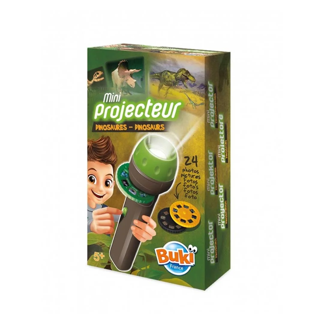 Φωτογραφία προϊόντος: 6302DIN Buki Projector Mini Δεινόσαυροι 24 εικόνες
