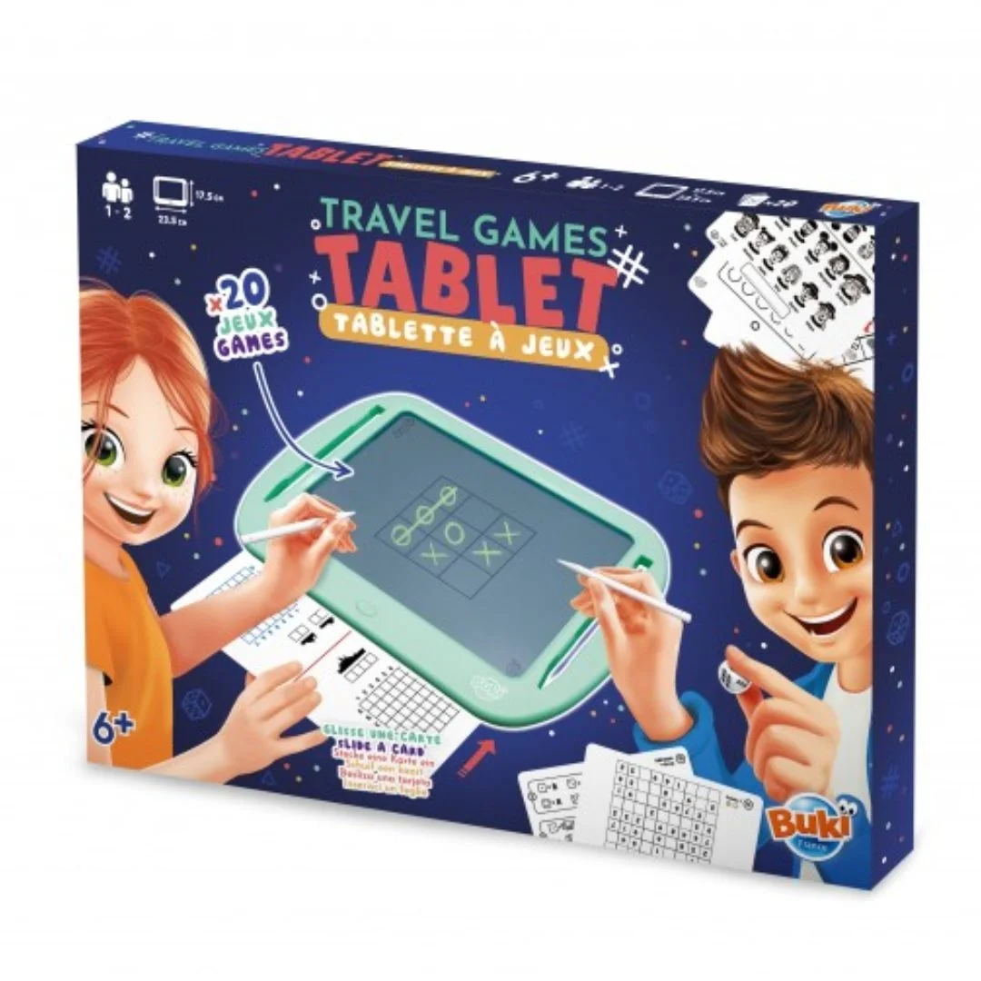 Φωτογραφία προϊόντος: 6208 Buki Travel Gaming Tablet 20 Games