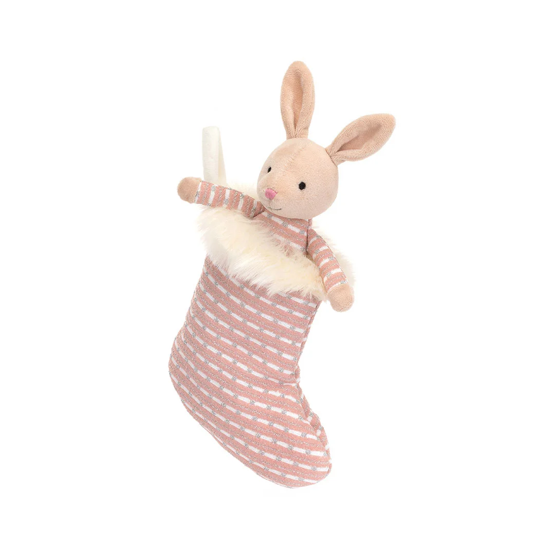 Φωτογραφία προϊόντος: SHIM4SB Jellycat Λούτρινο κουνελάκι σε κάλτσα ροζ 9x20cm